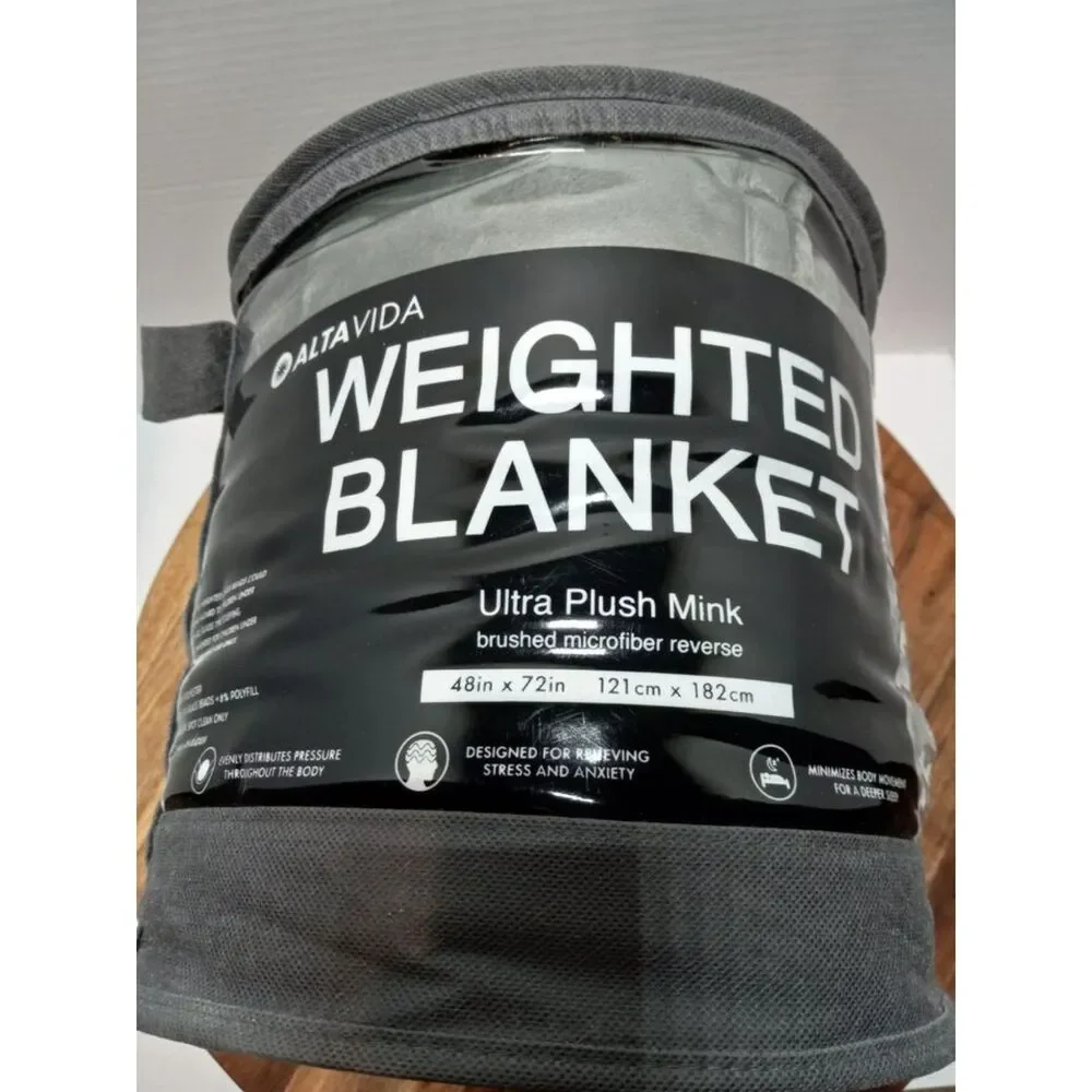 ALTA VIDA weighted blanket GREY